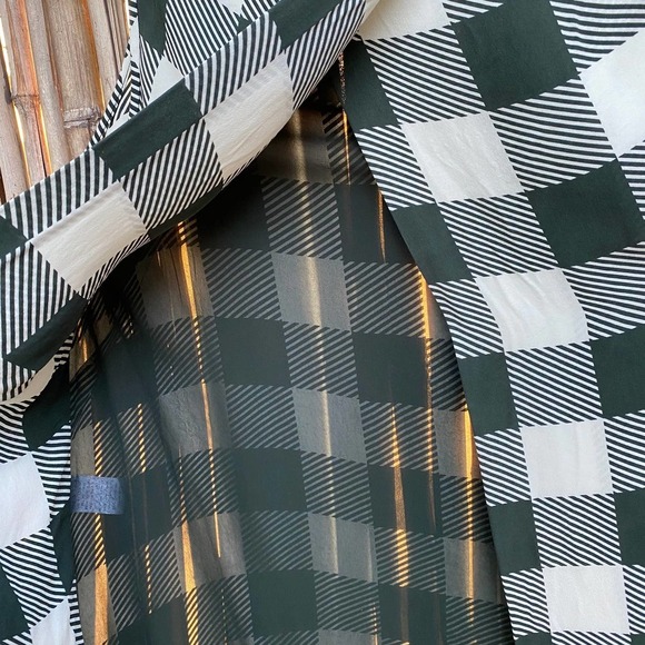 RAG & BONE Checkered Silk Blouse Tank sz Medium - Picture 14 of 14
